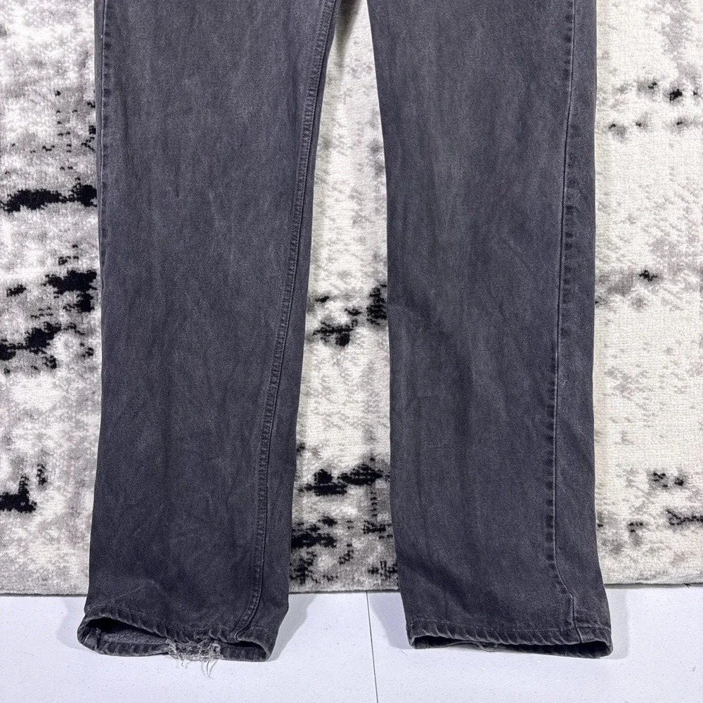 Levis 505 Jeans Mens Size 38x36 Black Straight Y2k VTG Americana Classic